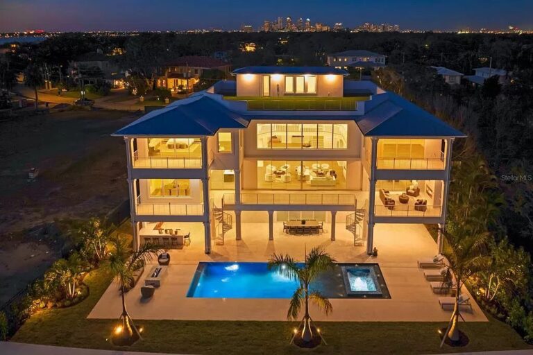 Serenity Bay: A $21 Million Waterfront Masterpiece in the Heart of Tampa