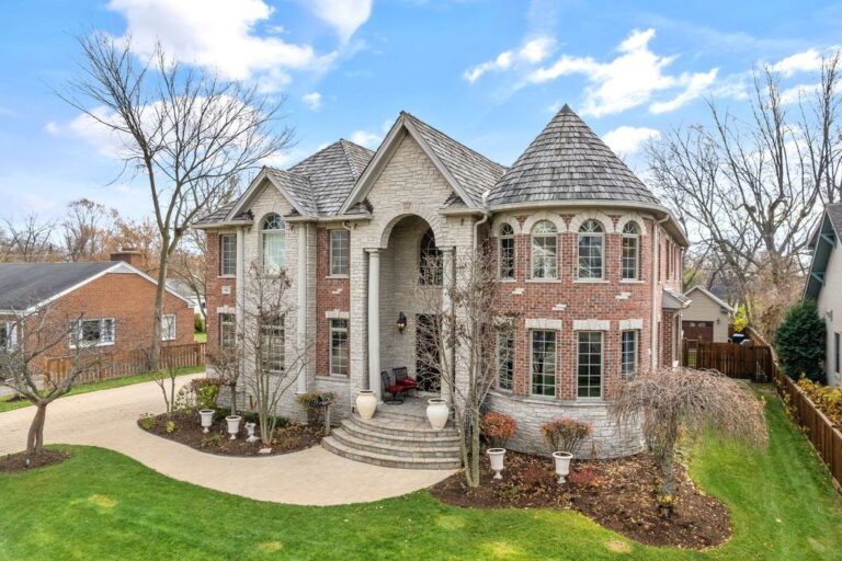 Sophisticated Luxury Living in Illinois: Custom Home with Prime Features, Ideal Location, Asking $2.2 Million