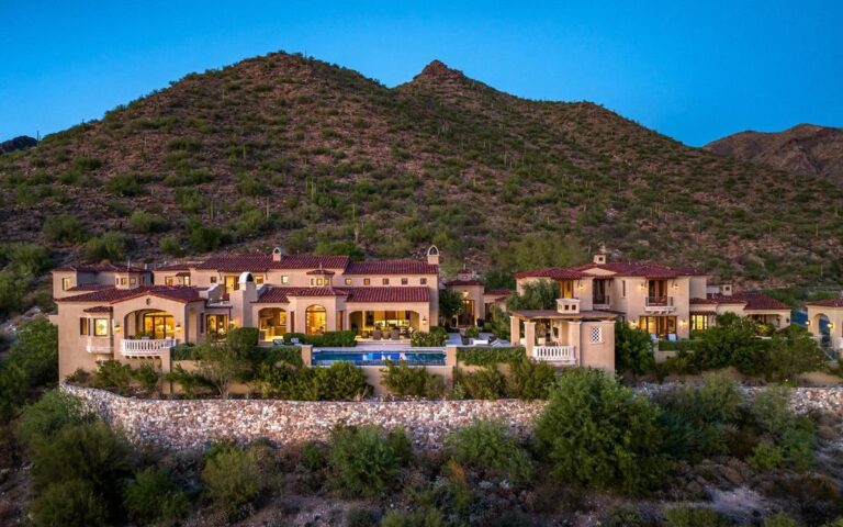 Timeless Elegance in the Desert: Arizona’s Magnificent $19.995 Million Mediterranean Estate