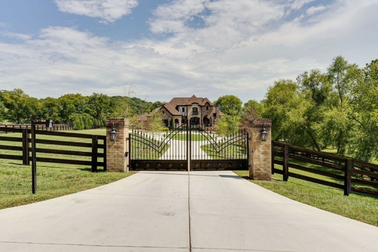 European-Style Masterpiece: A Gated 5-Acre Estate with Equestrian Farm ...