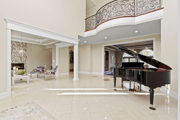 Indiana Estate Boasting Grand Double-Height Foyer Offered at $2,499,999