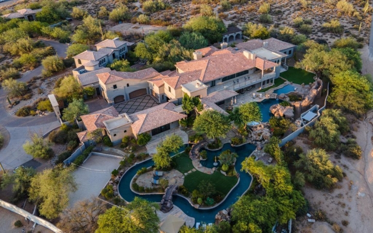 Luxury Retreat in Arizona: Mediterranean-Inspired Estate Listed at $12 Million
