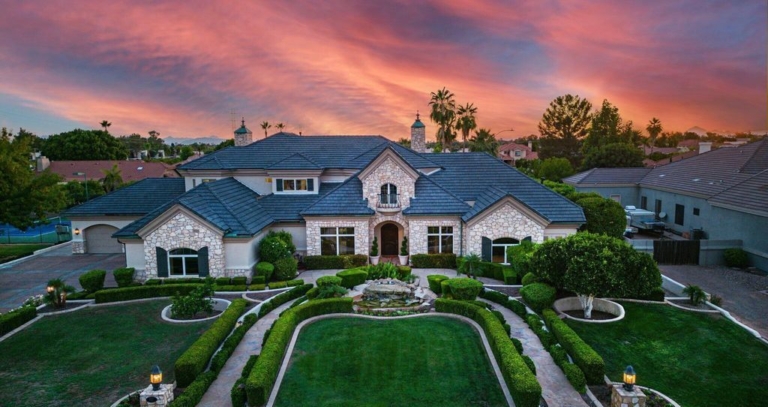 Magnificent Estate Laden with State-of-the-Art Amenities Hits Market at $2.2 Million in Arizona