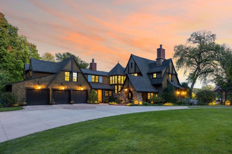 Minnesota Residence: Impeccably Crafted by Murphy and Co., Constructed by Charles Cudd, Priced at $7.595 Million
