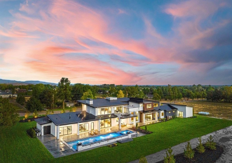Taylor Jene Homes Unveils Stunning Idaho Property Listed at 4.495 Million