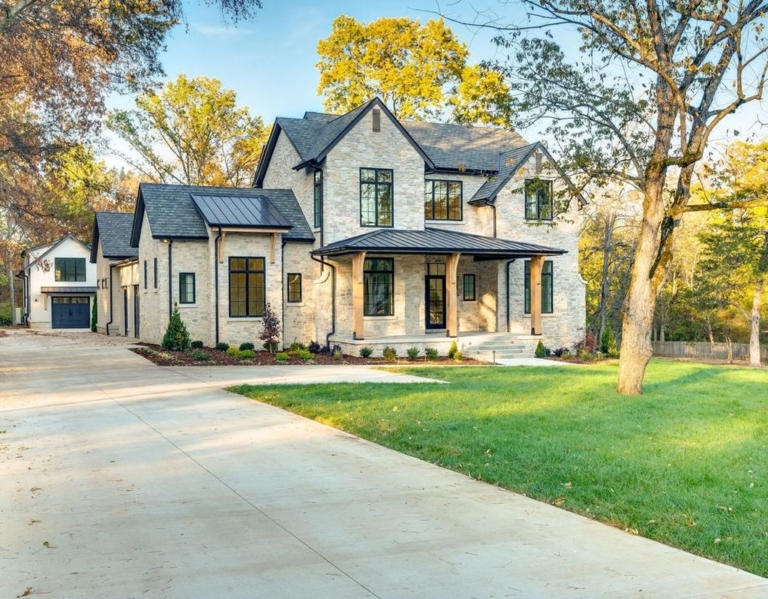 Timeless Elegance Meets Modern Luxury: Unique $5.2 Million New Construction in Tennessee