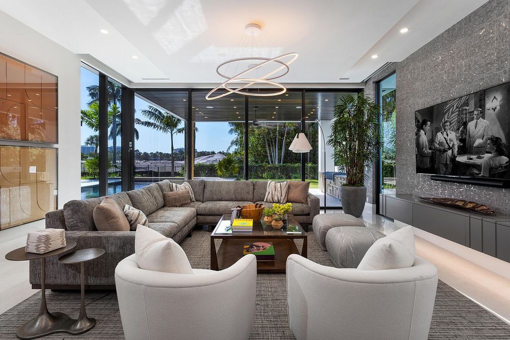 1758 Sabal Palm Drive Home in Boca Raton, Florida. Experience unparalleled luxury in this newly constructed estate nestled within the prestigious Royal Palm Yacht and Country Club.