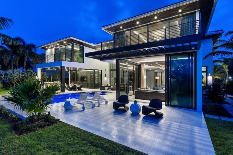 Newly Constructed Luxury Estate with Expert Craftsmanship and Artful Design in Boca Raton for Sale at $17,995,000