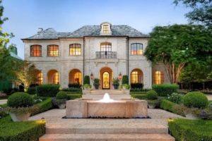 Gem Home in Highland Park: 7-Bed Oasis with Pool, Cabana, and Wine Cellar Offered at $19.995M