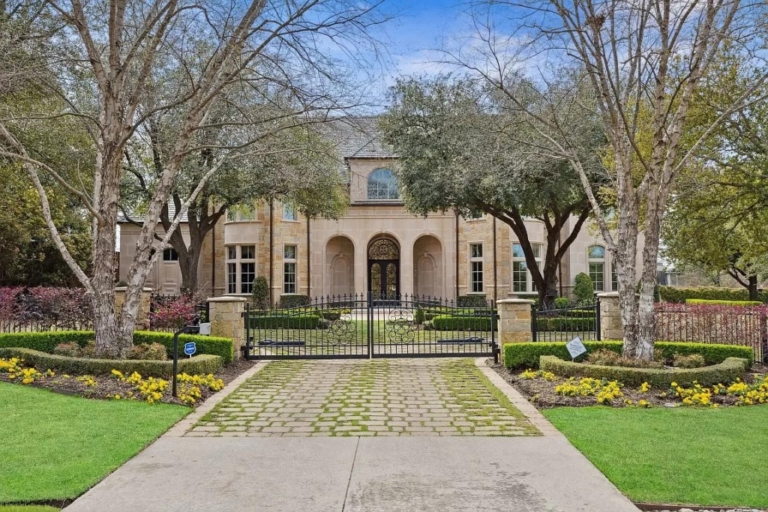 A Jewel Home in Dallas with Unveiling Opulent Elegance: Yours for $8.3M