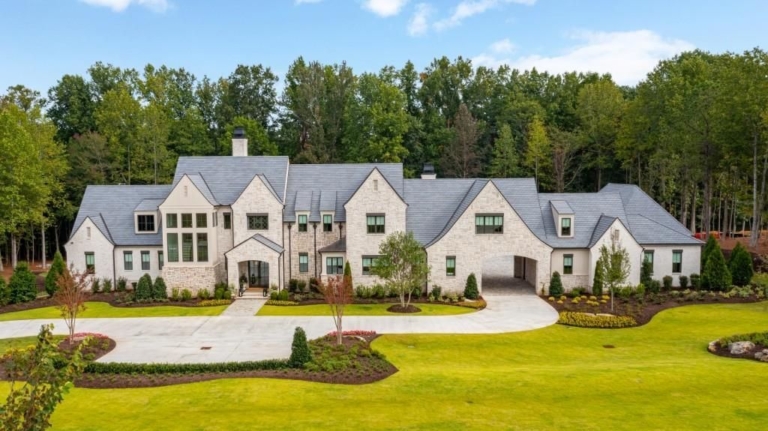 Exquisite English Country Manor Crafted by Smith & Kennedy Hits Market in Georgia, Asking $10.8 Million