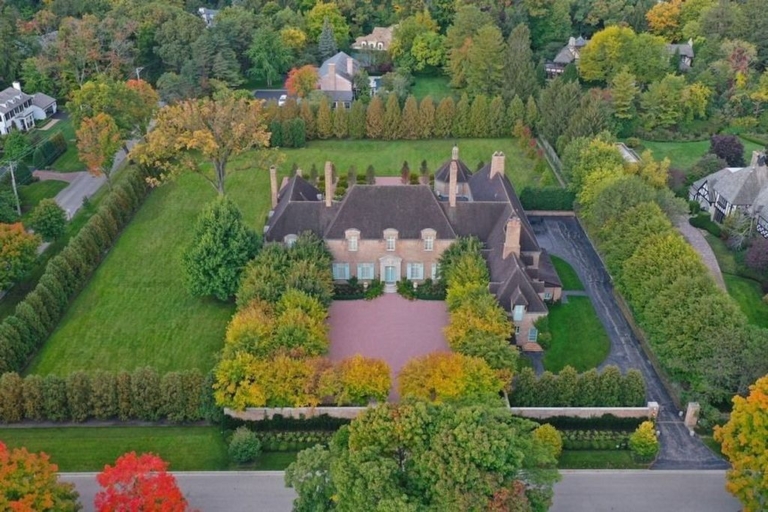 French Manor Grandeur: Iconic Lake Forest Estate Hits Market at $5,999,000 in Illinois