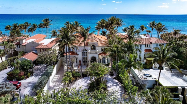 Luxurious $23 Million Estate with Unrivaled Ocean-to-Intracoastal Views in Manalapan