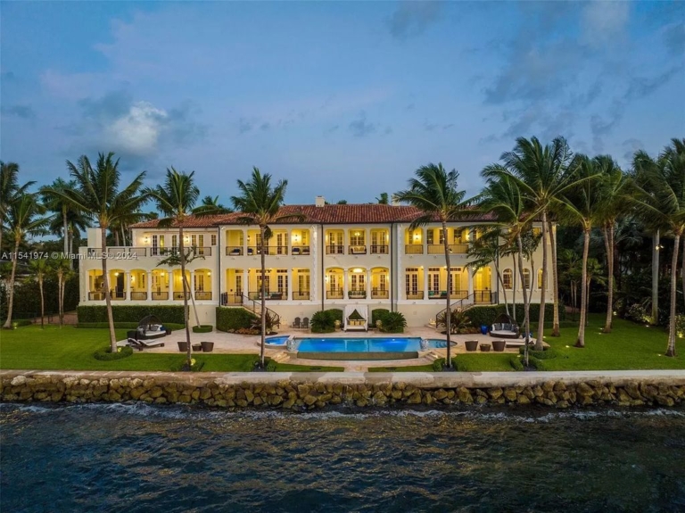 Luxurious $47 Million Coral Gables Estate with 225 Feet of Waterfront Splendor