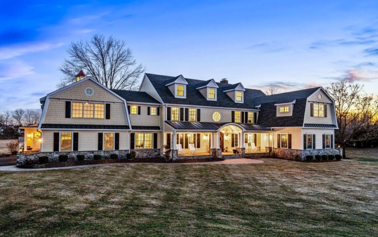 Modern Farmhouse meets New England Architecture: Thomas Wagner’s Masterpiece in New Jersey Listed at $2.4 Million