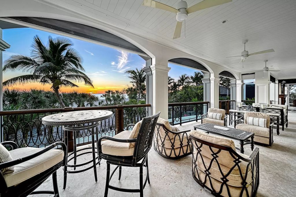 Nestled along Southwest Florida's renowned Gold Coast on Sanibel Island, this exceptional residence embodies unparalleled luxury and privacy.