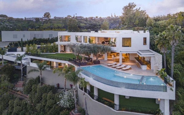 A Brand New Construction Masterpiece in the Prestigious Neighborhood of Bel Air Hits Market for $33,800,000
