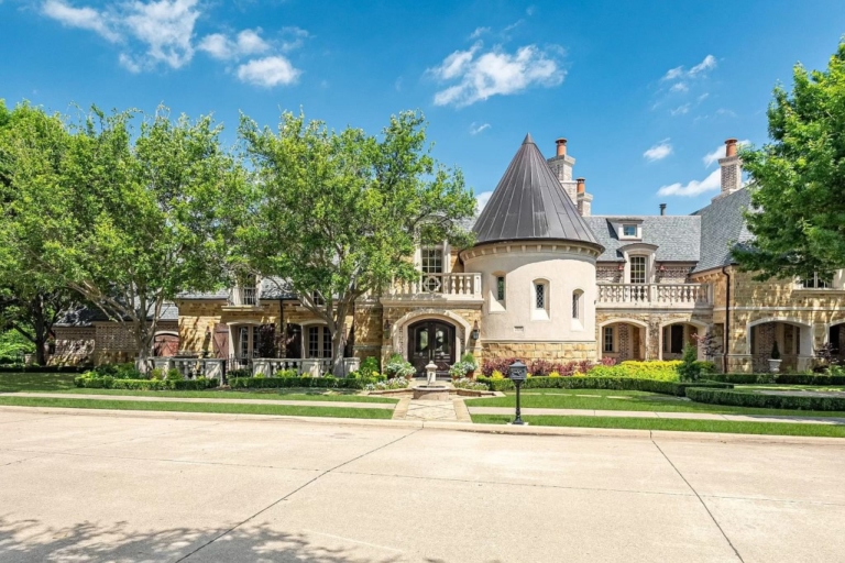 Explore Unmatched Elegance: Magnificent French Home in Frisco, TX Priced at $5.5M