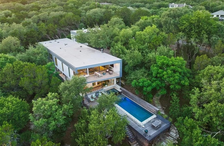 A Matchless Luxury Home in West Lake Hills, TX with Panoramic Cityscape Views Offered at $11.35M