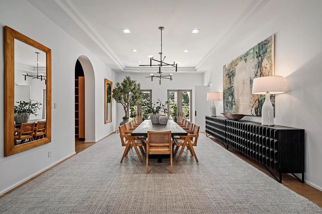Originally crafted in 2003 by Dan Swanson of Addison Development, this newly remastered intracoastal estate seamlessly blends classic Spanish design with California chic.