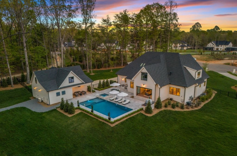 Discover the Ultimate Retreat at this $7.99 Million Waterfront Estate on Lake Norman, North Carolina