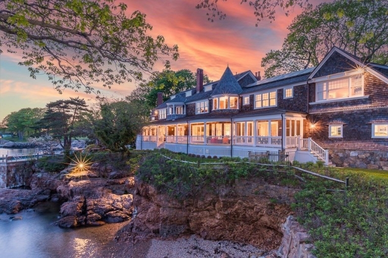 OakLedge: Seaside Splendor and Architectural Grandeur in Massachusetts, Offered at $15.675 Million