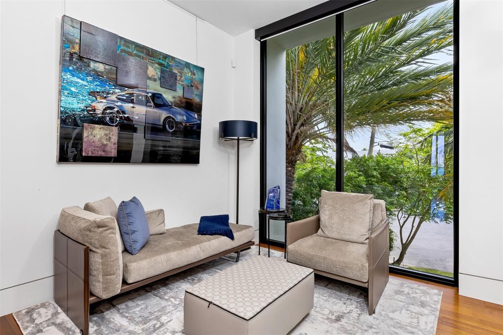 Experience the epitome of luxury living in Fort Lauderdale's prestigious Harbor Beach enclave with this exquisite estate boasting stunning Intracoastal views and 298 feet of water frontage.