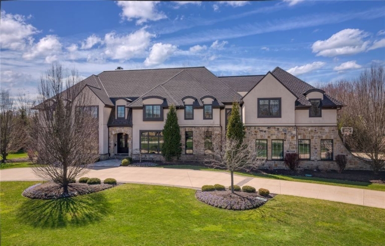 Sophisticated Elegance Meets Modern Luxury: European-Inspired Home in Ohio Offered at $2,995,000