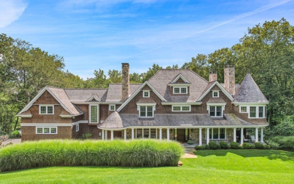 Timeless Tranquility: Shingle Style Colonial Retreat on Round Hill Road, Connecticut, Offered at $5,495 Million