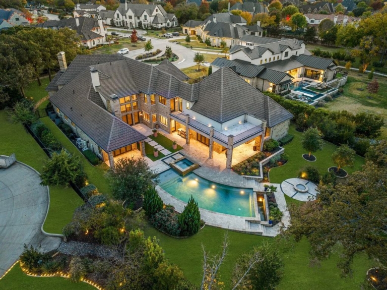 Stunning Calais Custom Home on Expansive Lot in Westlake hits Market for $5,275,000