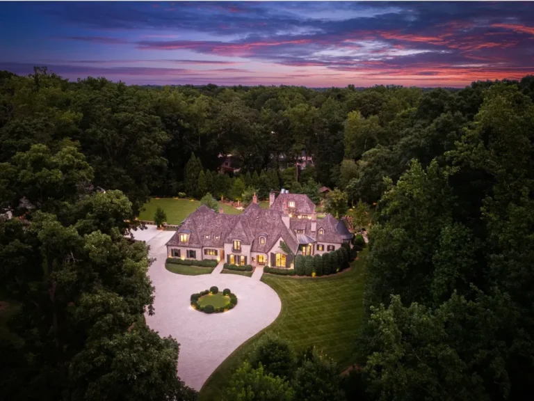 A Magnificent 4.5 Acre Gated Estate Redefining Luxury in North Carolina, Listed at $12.5 Million
