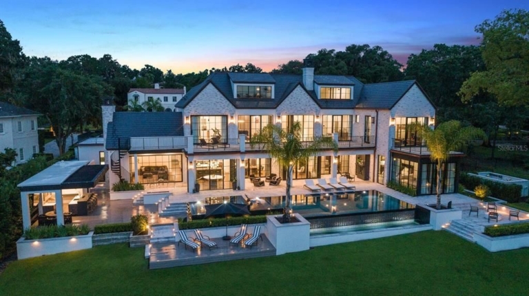 Discover Unmatched Luxury on the Shores of Lake Virginia, Winter Park’s Premier Waterfront Estate, Offered at $11.8 Million