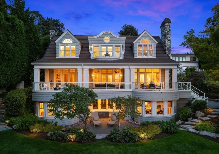 Exquisite Estate: Panoramic Vistas and Effortless Entertainment in Washington, Offered at $16.75 Million