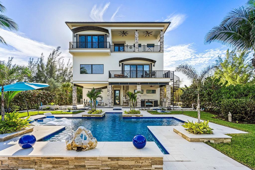 Exquisite Oceanfront Estate, Offering Luxury Coastal Living at $6.9 Million in Fort Pierce