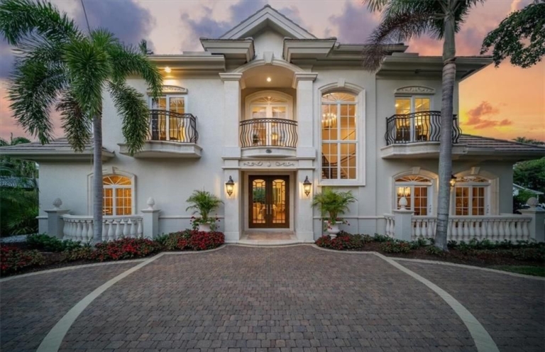 Luxury British Cayman Inspired Estate Just Moments from Gulf Beaches, Naples for $9 Million