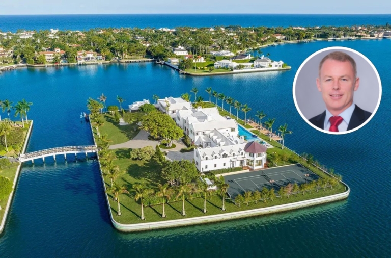 Michael Dorrell Buys Tarpon Island in Palm Beach for Record-Breaking $150 Million