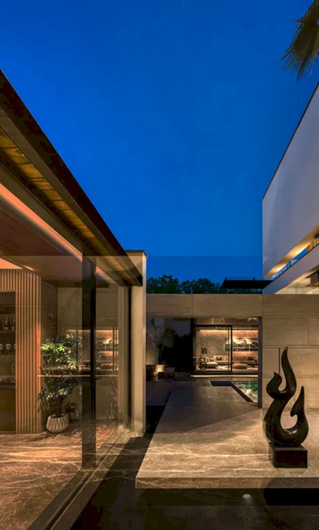 Pool House, Modern Architectural Marvel by DADA Partners