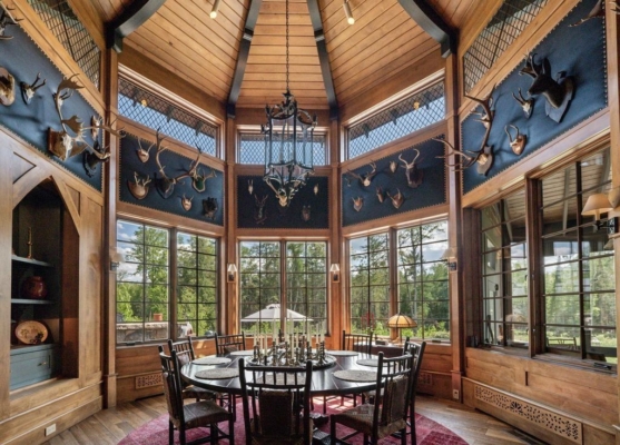 Adirondack-Inspired Estate in Michigan, Including 466 Acres of Diverse ...