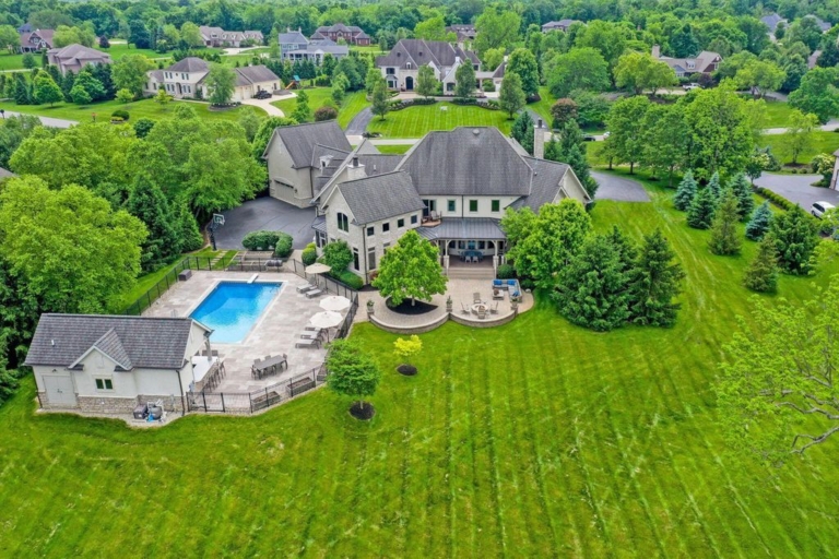 Architectural Brilliance: Sophisticated Custom Home in Ohio Listed for $2.249 Million