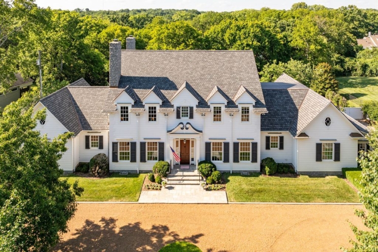 Classic Southern Home in Tennessee Showcases Thoughtful Design and Custom Details, Listed for $6.65 Million