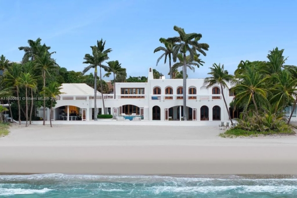 Exquisite $55 Million Beachfront Estate in Golden Beach with Unmatched Luxury Amenities