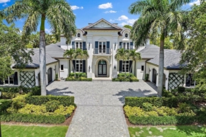 Exquisite Custom-Built Transitional Estate with Breathtaking Golf and Lake Views in Jupiter for $16 Million