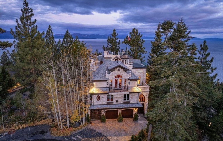 Lakeside Castle with Majestic Sierra Views Asking $7.25 Million in Nevada