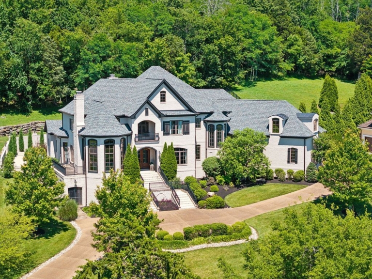 Luxurious Tennessee Home on Private Wooded Acre Lot Listed for $3.9 Million