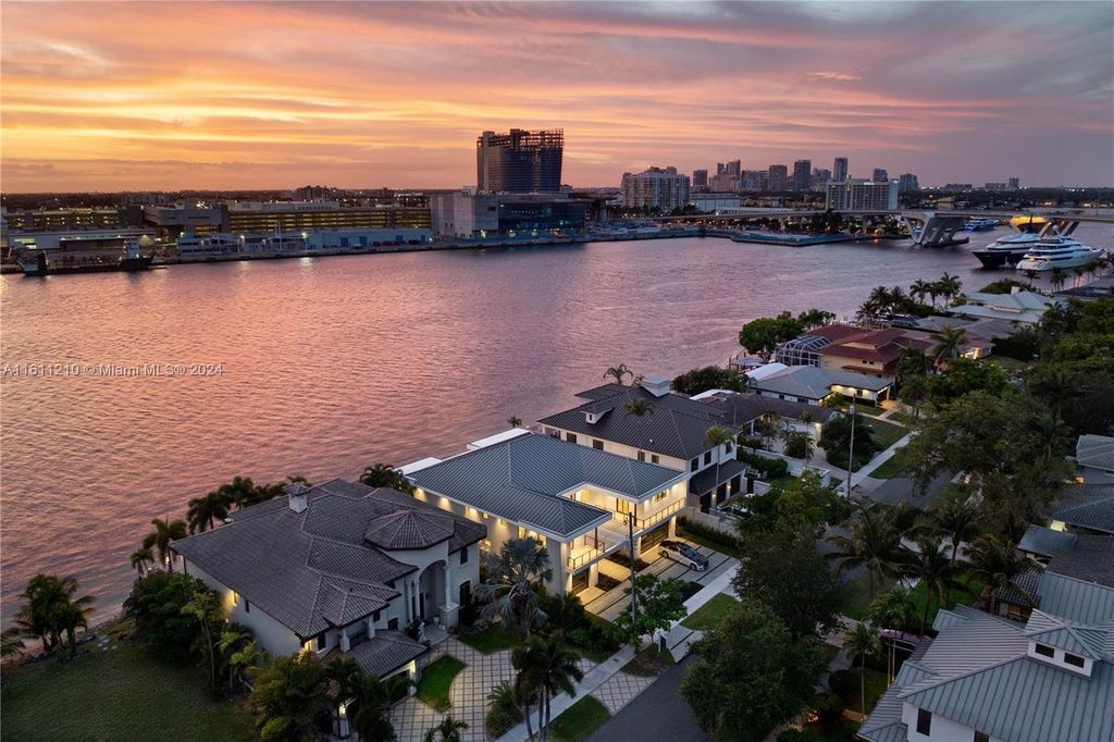 Discover your dream home at 1957 SE 21st Ave, Fort Lauderdale, Florida - a stunning new waterfront estate with ultra high-end finishes and designer furnishings.