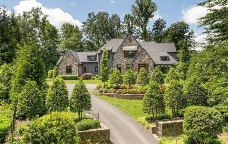Modern Tudor Estate in Langley Forest, Virginia: A Blend of Opulence and Tranquility Listed at $9.75 Million