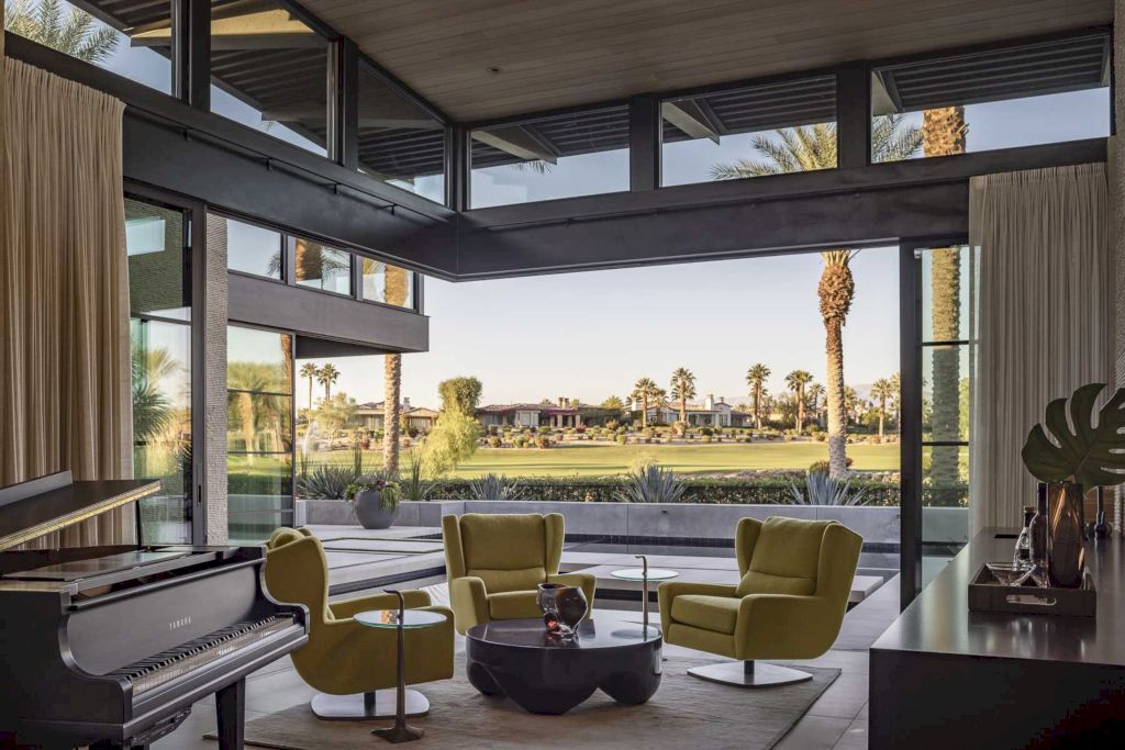 Palm Desert Retreat in Sunlit Elegance by Kor Architects