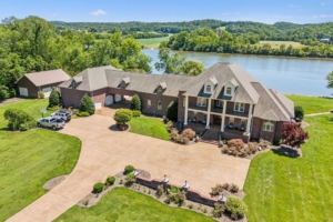 Romantic and Sophisticated Gated Riverfront Estate in Tennessee with Breathtaking Views Listed for $2.95 Million