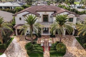 Stunning $7.9 Million Neo-Classical Estate with Hand-Tooled Plaster Ceilings in Royal Palm Yacht and Country Club, Boca Raton