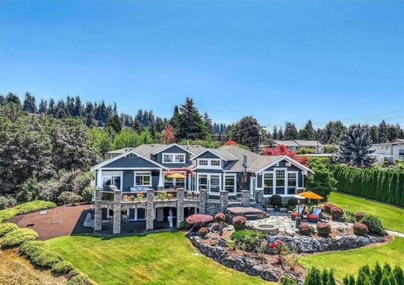 Exceptional Estate Boasting Expansive Mountain Views in Washington Listed for $3.3 Million
